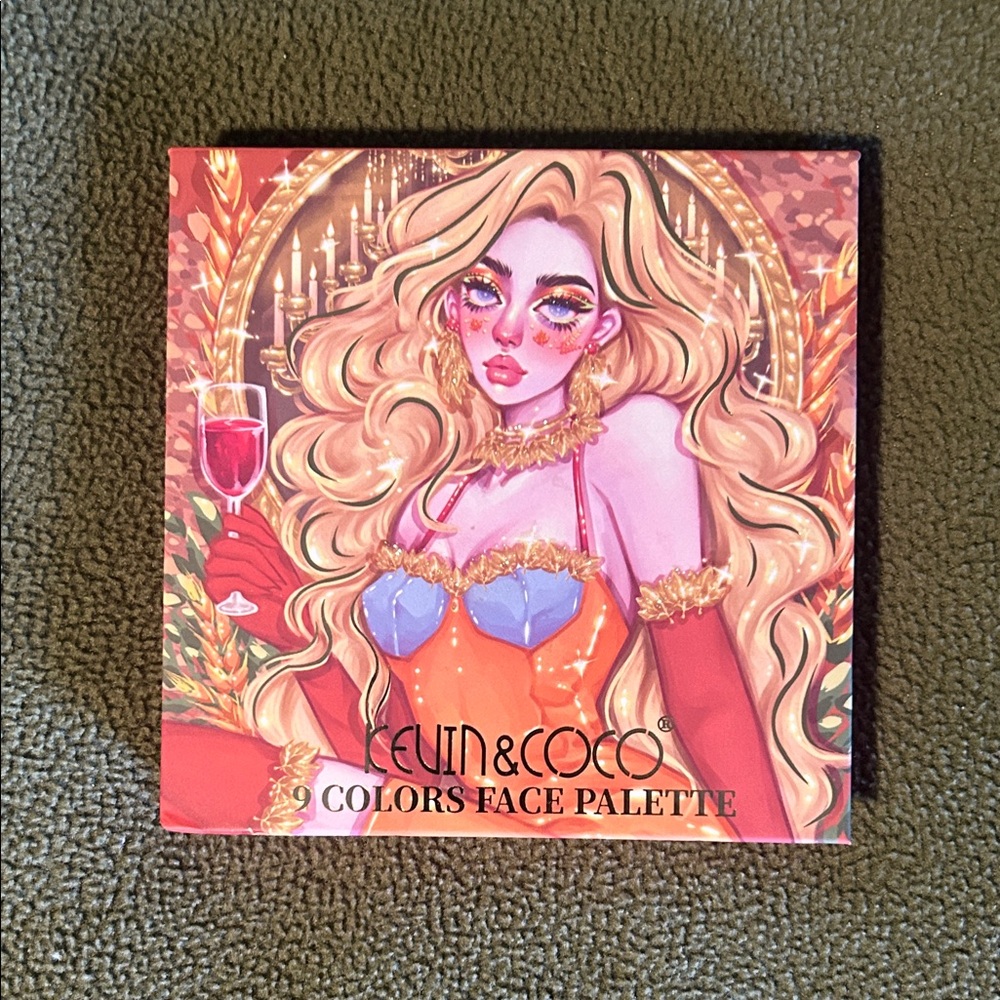 9 Kevin & Coco Colors Face Palette - Vibrant Shades